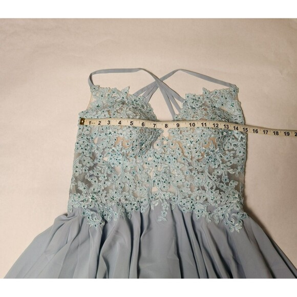 PromGirl Rated PG Short Floral Homecoming Prom Dress size 6 Honolulu NWT - Picture 9 of 11